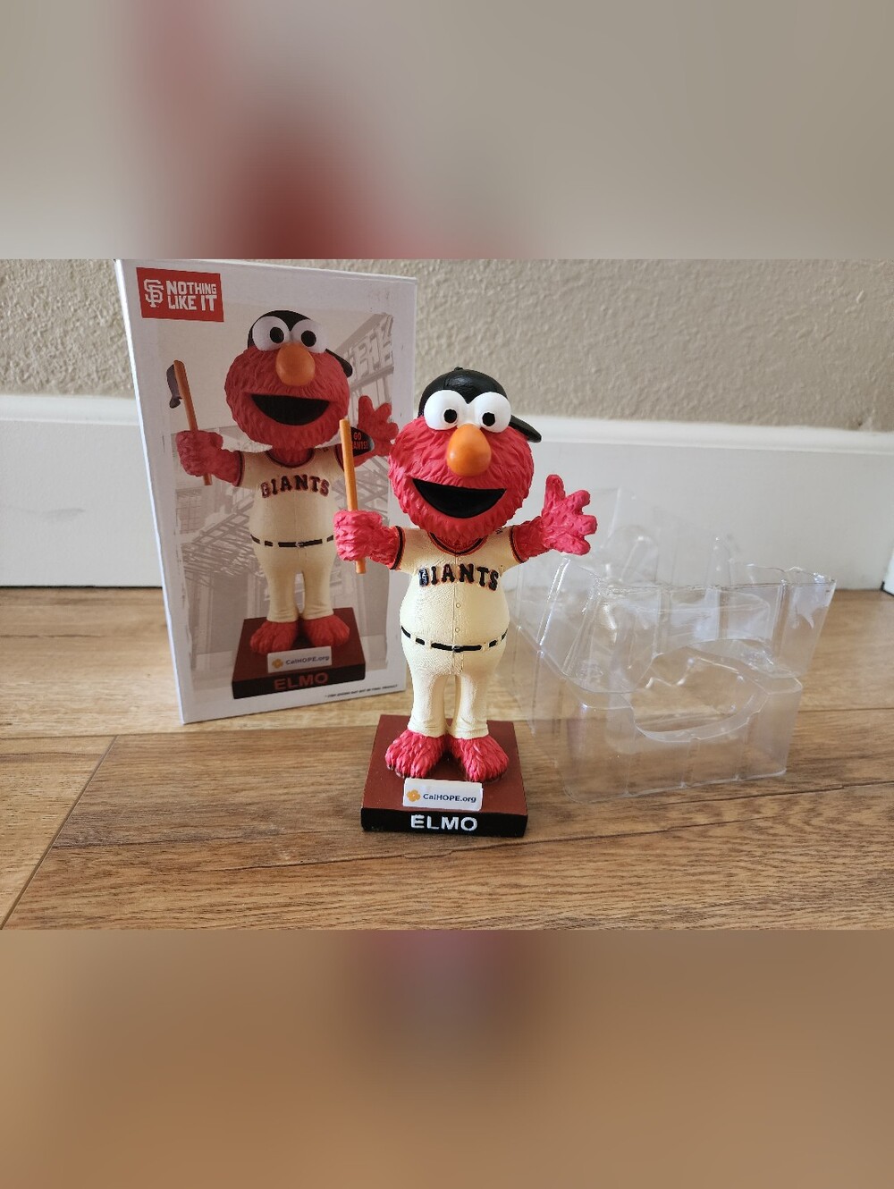 San Francisco Giants Sesame Street Elmo Bobblehead 2023 SGA Bobble SF New in box